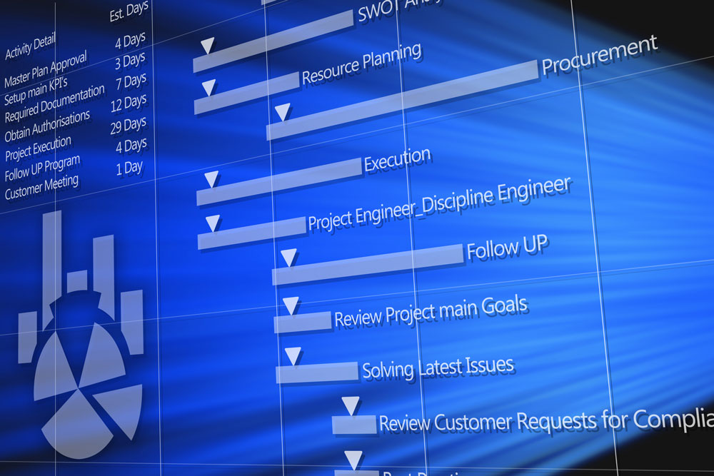 Project Plan Gantt Diagram